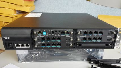 NEC 9100通信服務器安裝調試完畢